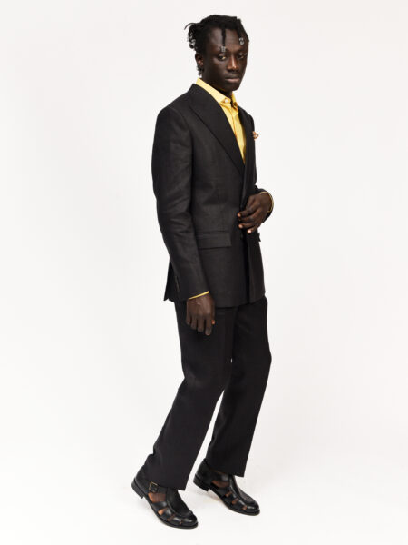 Black Lisburn Linen